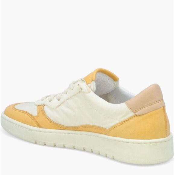Miz Mooz Veronica Leather Sneaker Lightweight Yellow/White Size 10‎ Euro 41, NWT - Picture 16 of 17